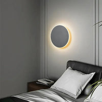 Modern LED Wall Lamp – Lumeo-20 cm Grey-Warm White-State of Style