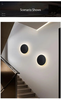 Modern LED Wall Lamp – Lumeo-20 cm White-Warm White-State of Style