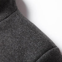 Modern Long Men's Coat - Alexander-Burgundy-M-State of Style