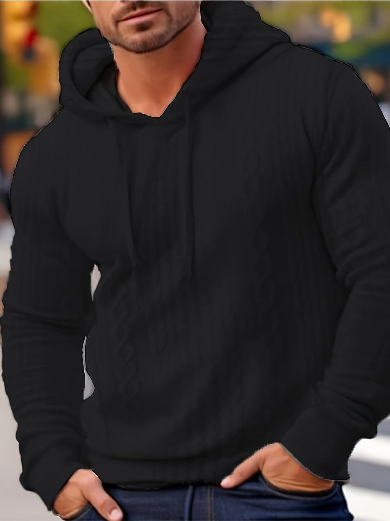 Modern Men's Hoodie - Milo-Black-S-State of Style