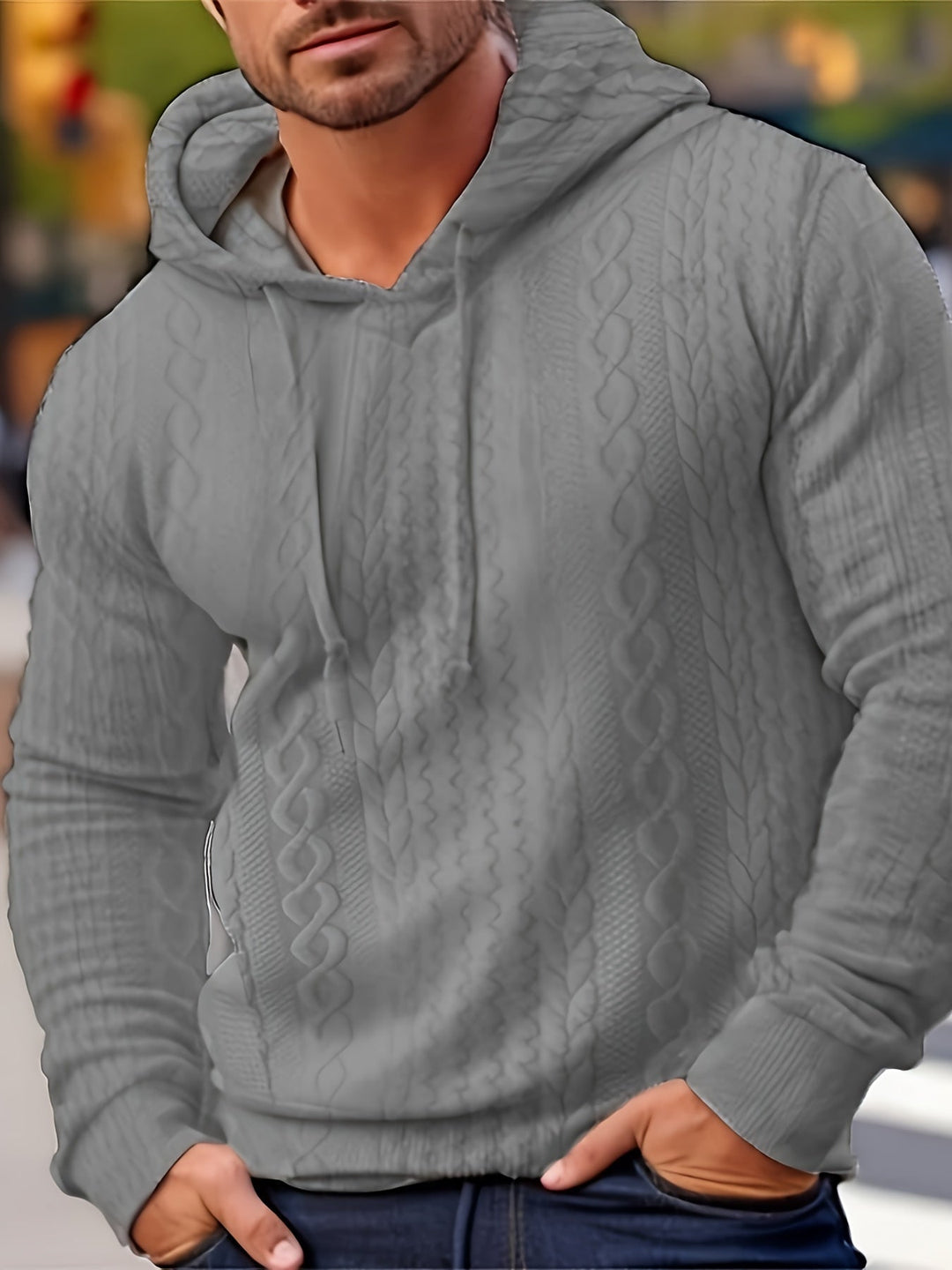 Modern Men's Hoodie - Milo-Grey-S-State of Style