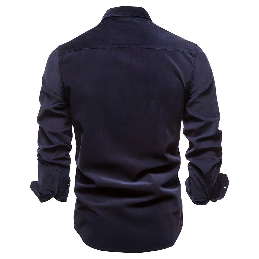 Modern Men's Shirt - Aiden-Dark Grey-S-State of Style