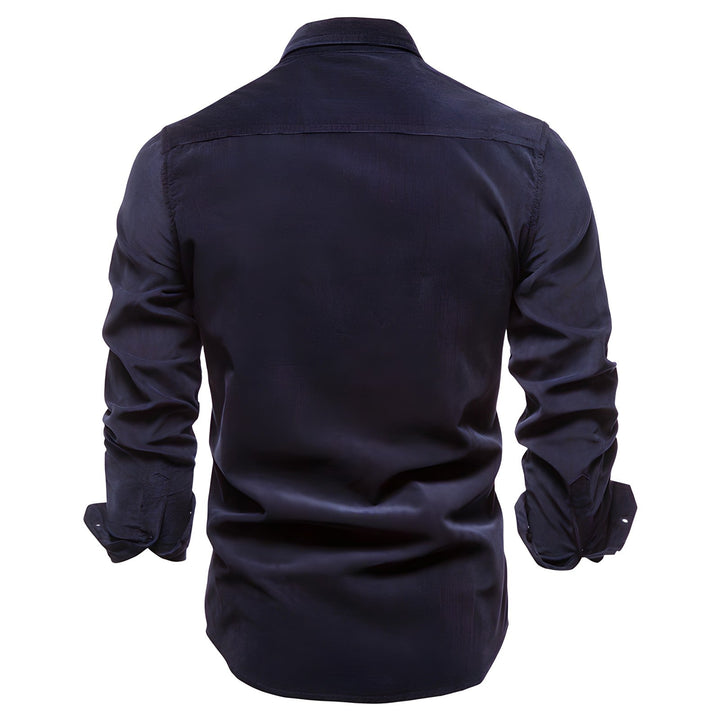 Modern Men's Shirt - Aiden-Dark Grey-S-State of Style