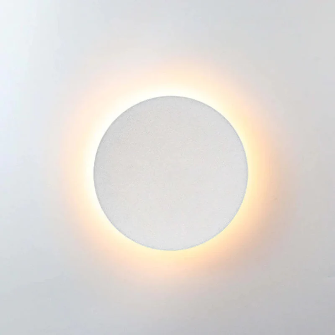 Modern Minimalist LED Wall Lamp - Zenith-White-Warm White-Round Small-State of Style