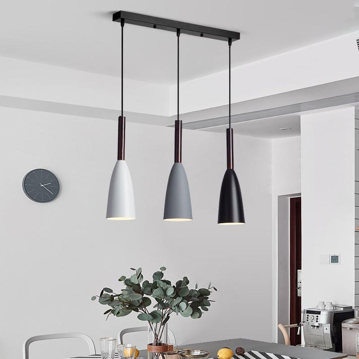 Modern Pendant Lamp Set - Lars-1 White-State of Style