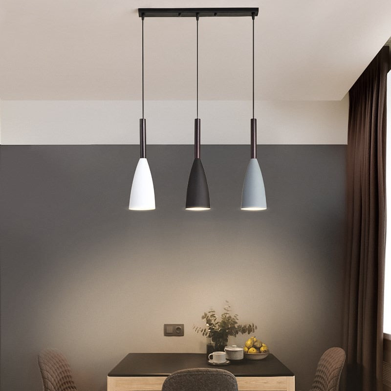 Modern Pendant Lamp Set - Lars-1 White-State of Style
