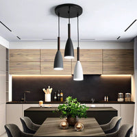 Modern Pendant Lamp Set - Lars-1 White-State of Style