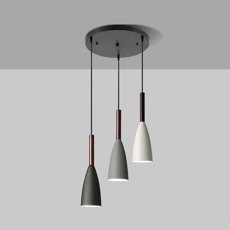 Modern Pendant Lamp Set - Lars-3 Round Mix-State of Style