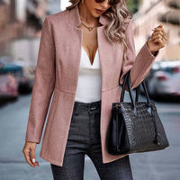 Modern Pink Ladies Blazer - Isla-S-State of Style