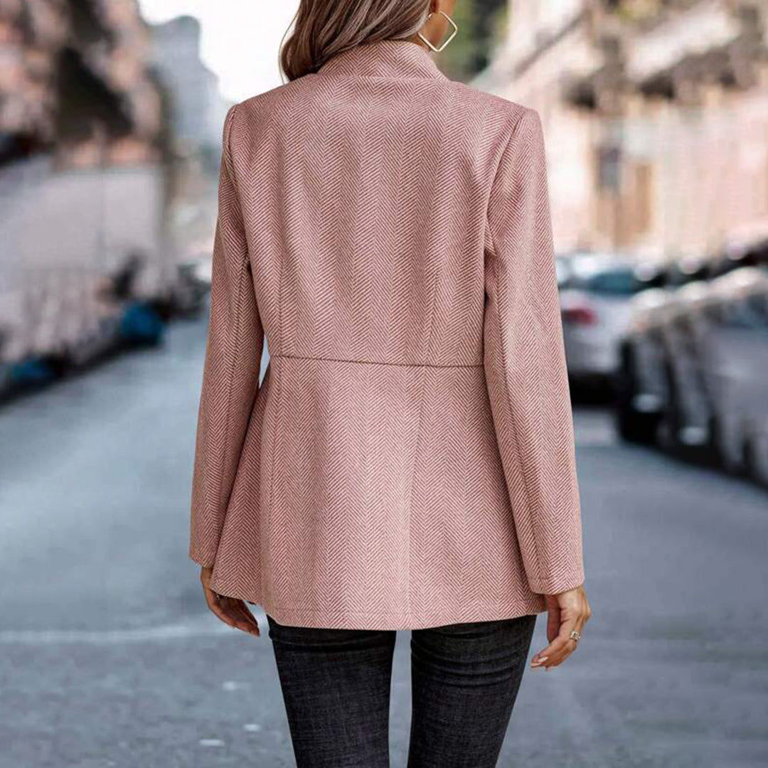 Modern Pink Ladies Blazer - Isla-S-State of Style