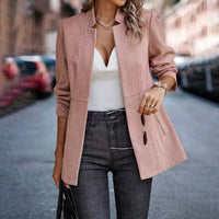 Modern Pink Ladies Blazer - Isla-S-State of Style
