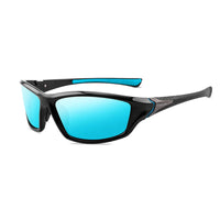 Modern & Polarised Unisex Sunglasses with UV400 Protection – Alex-Blue-State of Style