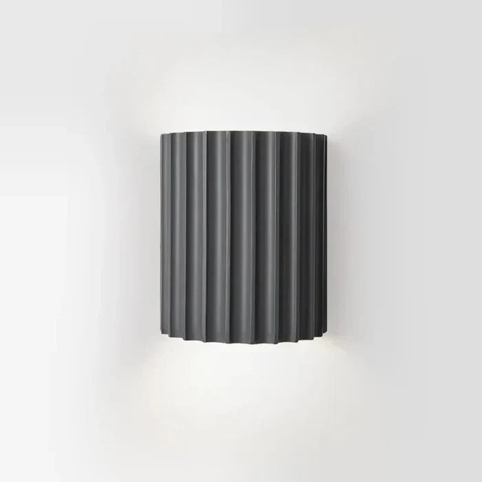 Modern Resin Wall Lamp - ArtisticWave-Grey-Warm White-State of Style