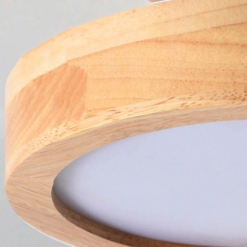 Modern Round LED Ceiling Light - Nova-Wood-State of Style