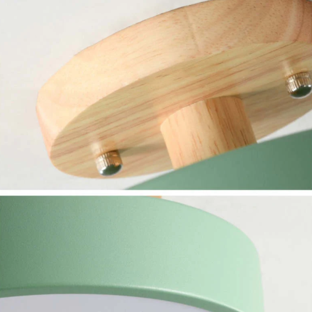 Modern Round LED Ceiling Light - Nova-Wood-State of Style