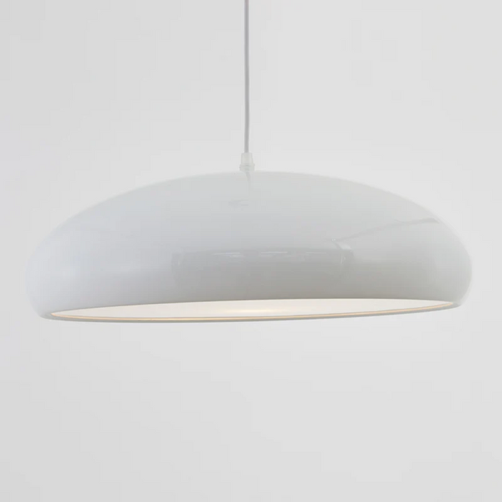 Modern Round LED Pendant Lamp - Serena-Average 35 cm-Orange-State of Style