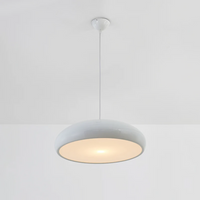 Modern Round LED Pendant Lamp - Serena-Average 35 cm-Orange-State of Style