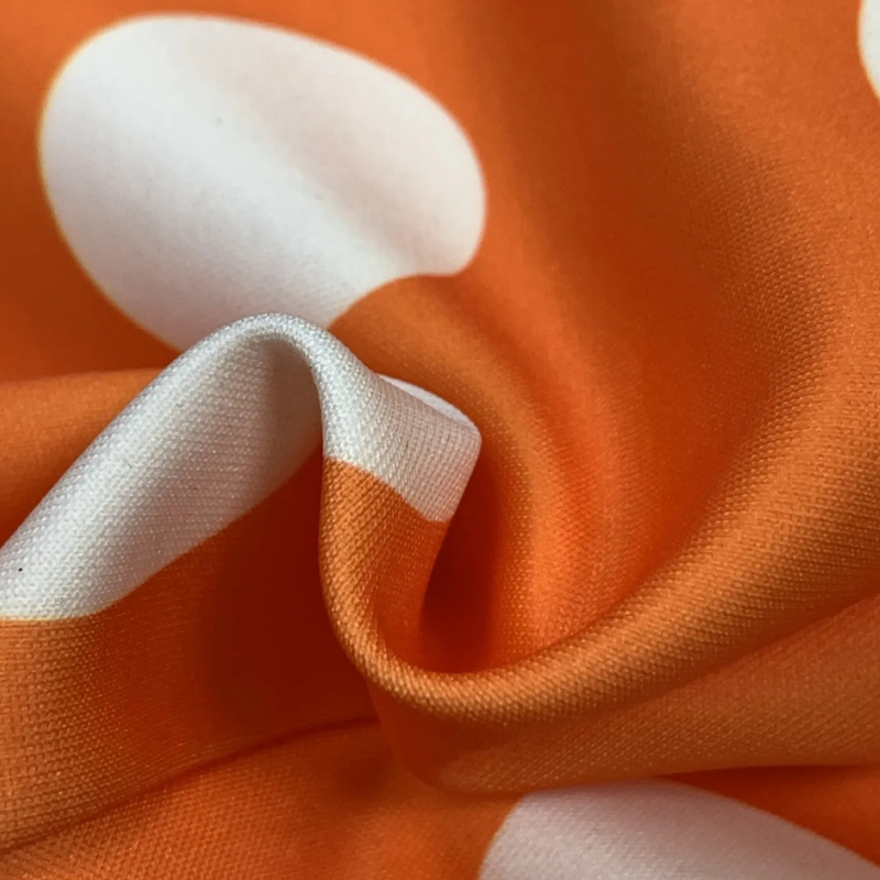 Modern Short Women's Coat - Vesper-Orange-XS-State of Style