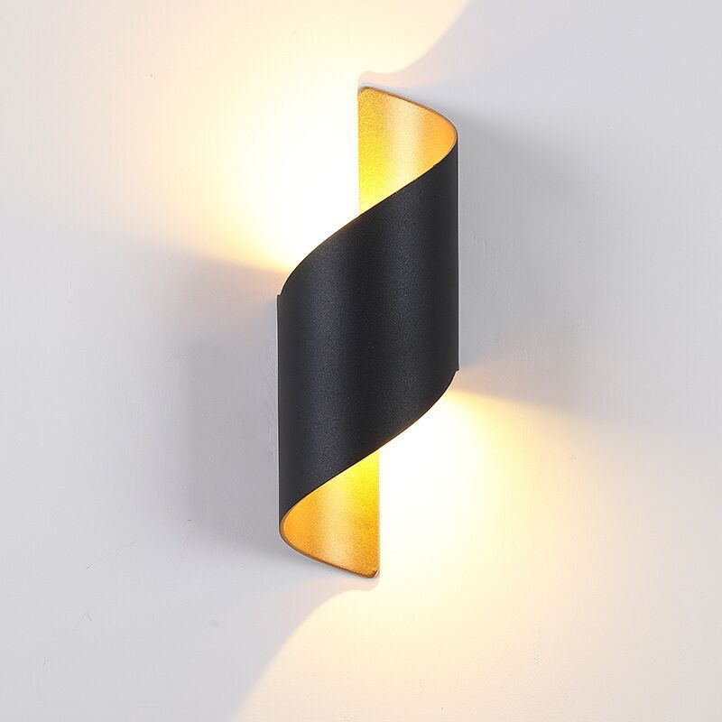 Modern Spiral LED Wall Lamp – TwistLight-Small-White-State of Style