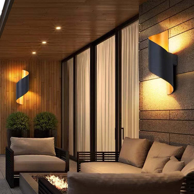 Modern Spiral LED Wall Lamp – TwistLight-Small-White-State of Style