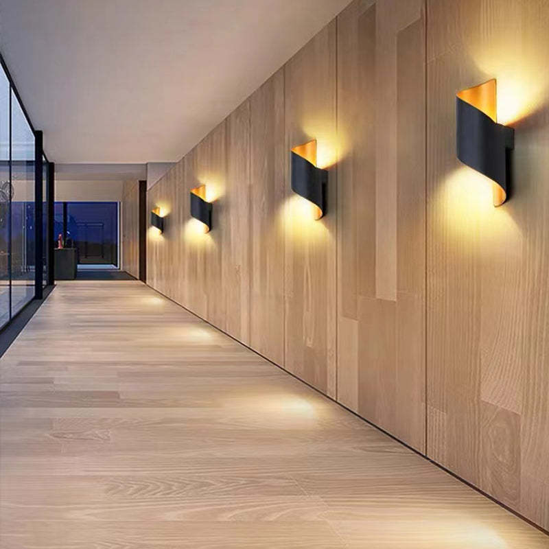 Modern Spiral LED Wall Lamp – TwistLight-Small-White-State of Style