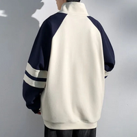 Modern Sweater with Stand-Up Collar for Men - Matteo-Beige-S-State of Style