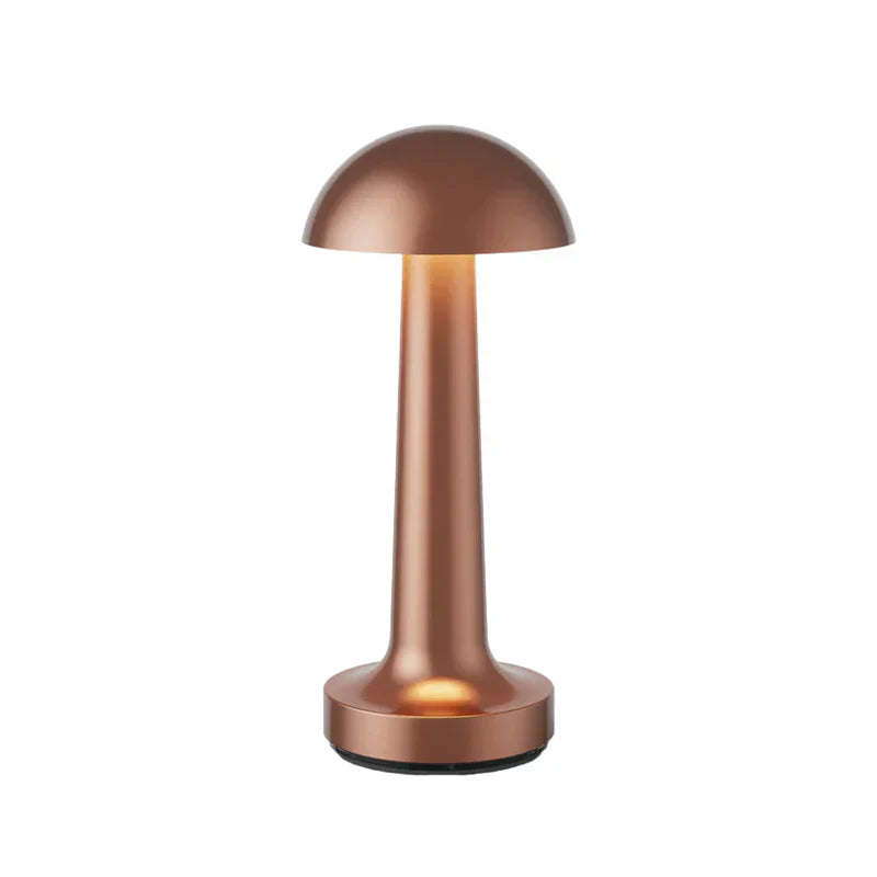Modern Table Lamp - SleekGlow-Bronze/Round-State of Style