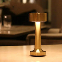Modern Table Lamp - SleekGlow-Gold/Cylinder-State of Style