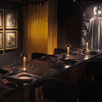 Modern Table Lamp - SleekGlow-Gold/Cylinder-State of Style