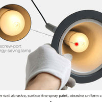 Modern Triangle Pendant Lamp - Trionda-Black-State of Style