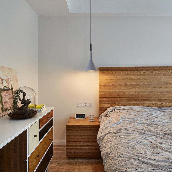 Modern Triangular Pendant Light - Trionda-Black-State of Style
