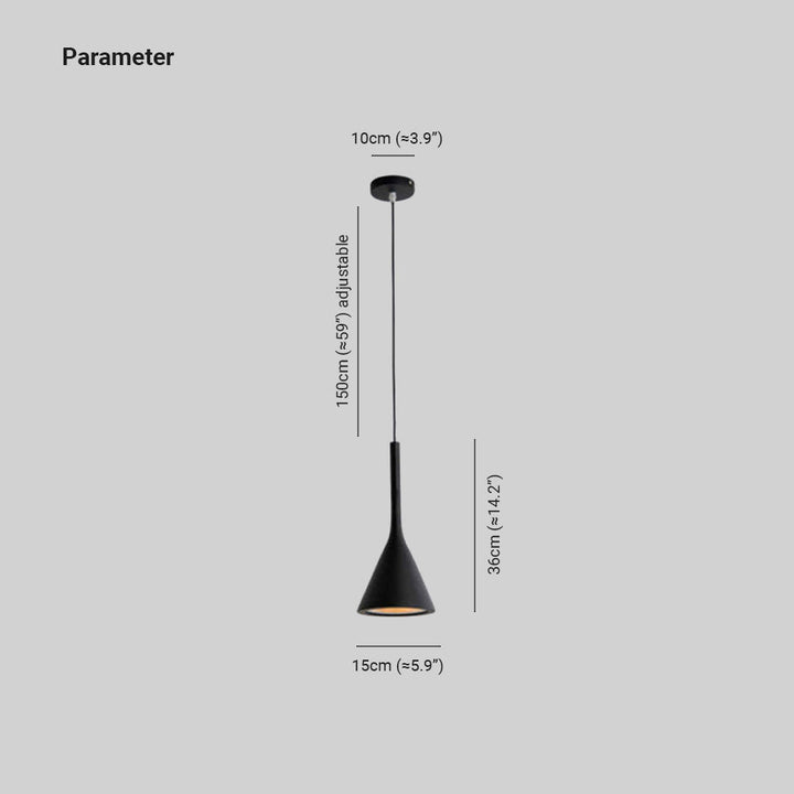 Modern Triangular Pendant Light - Trionda-Black-State of Style
