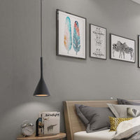 Modern Triangular Pendant Light - Trionda-Black-State of Style
