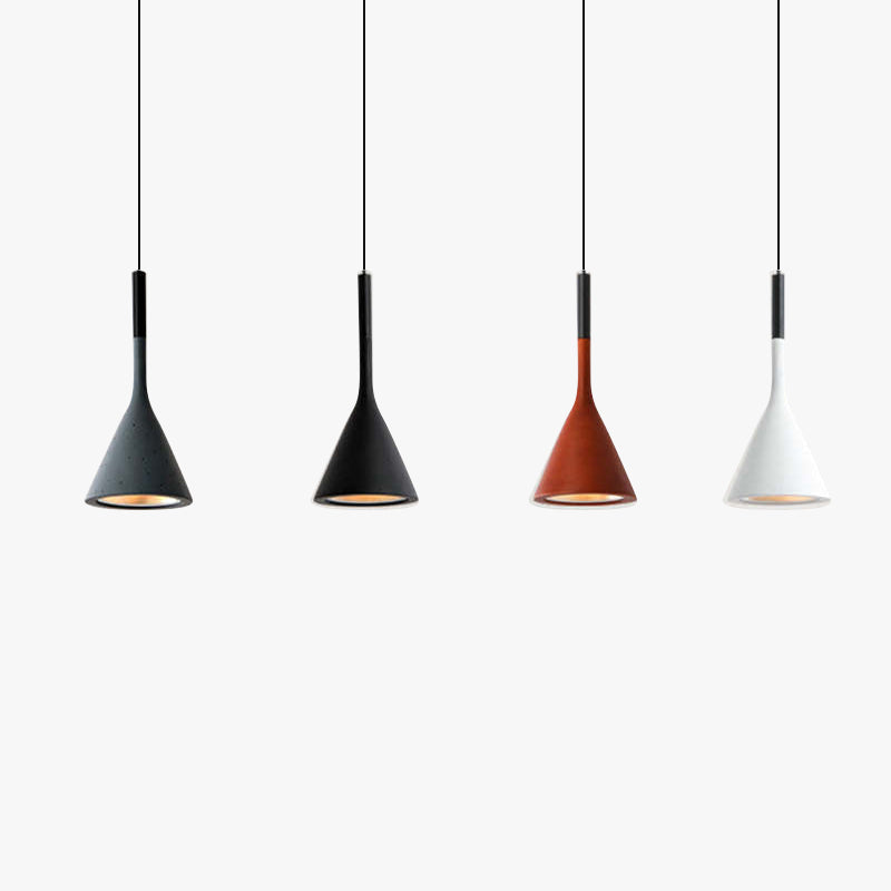 Modern Triangular Pendant Light - Trionda-Black-State of Style