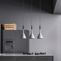 Modern Triangular Pendant Light - Trionda-White-State of Style