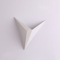 Modern Triangular Wall Lamp - TrigoLux-White-Cool White-State of Style