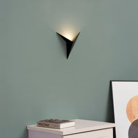 Modern Triangular Wall Lamp - TrigoLux-White-Warm White-State of Style
