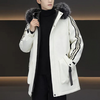 Modern Winter Jacket for Men - Maxim-Black-S-State of Style