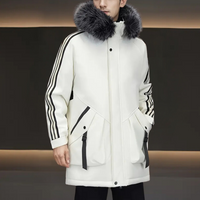 Modern Winter Jacket for Men - Maxim-White-S-State of Style
