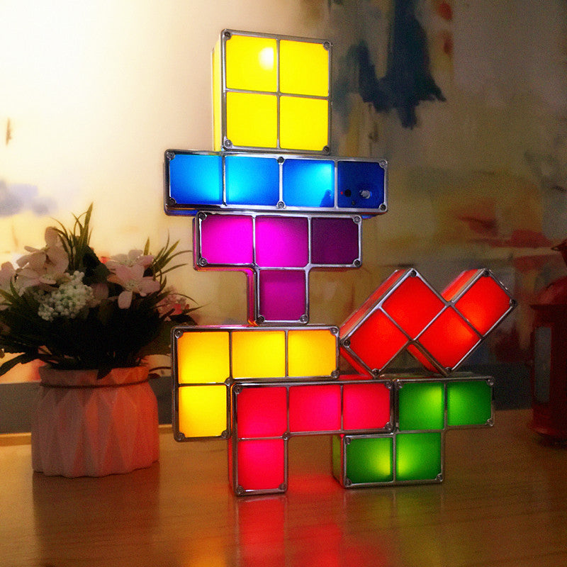 Modular Tetris Lamp - LumiBlocks-EU-State of Style