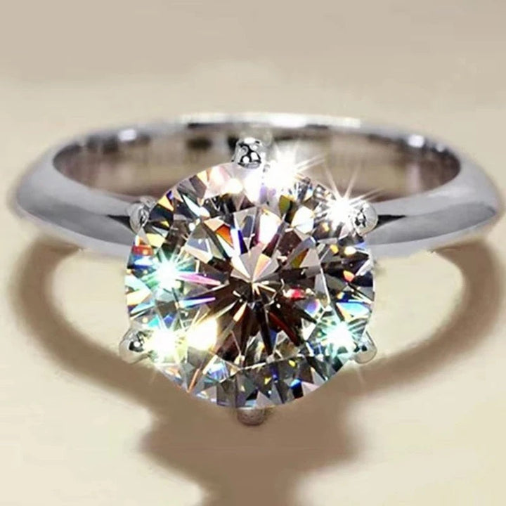 Moissanite Ring | Brilliant Cut | Vow Jewellery-Size 0.5-5.5-State of Style