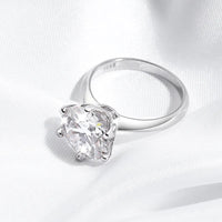 Moissanite Ring | Brilliant Cut | Vow Jewellery-Size 0.5-5.5-State of Style