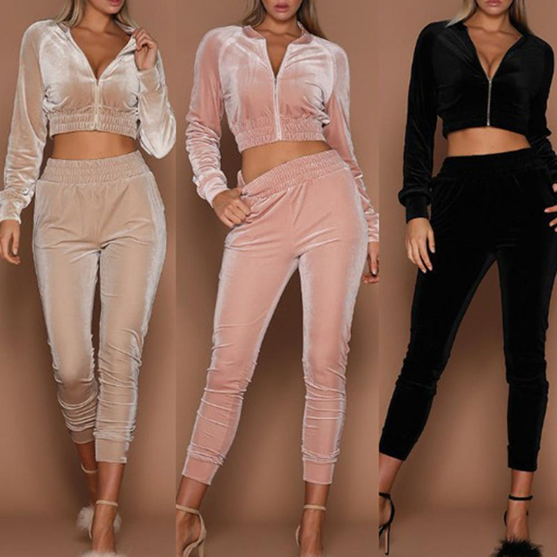 MollysSuit | Women's Stylish Activewear Set-Apricot-S-State of Style