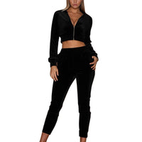 MollysSuit | Women's Stylish Activewear Set-Black-S-State of Style