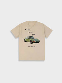 Money for Porsche 911 | Premium Tee-Khaki-S-State of Style