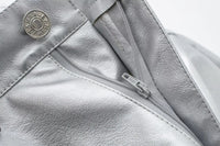 Monica Metallic Pants | Bold & Trendy Statement Trousers-S-State of Style