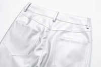 Monica Metallic Pants | Bold & Trendy Statement Trousers-S-State of Style