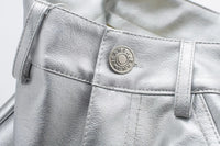 Monica Metallic Pants | Bold & Trendy Statement Trousers-S-State of Style