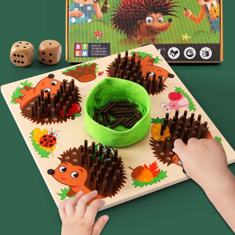Montessori Counting and Sensory Toy for Preschoolers - CountWithSpikes-State of Style