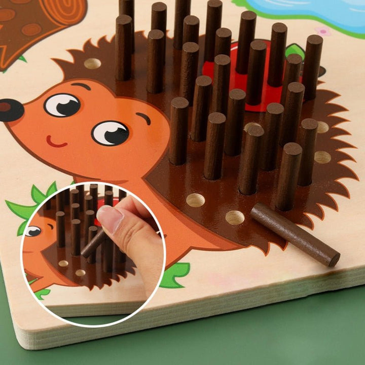 Montessori Counting and Sensory Toy for Preschoolers - CountWithSpikes-State of Style